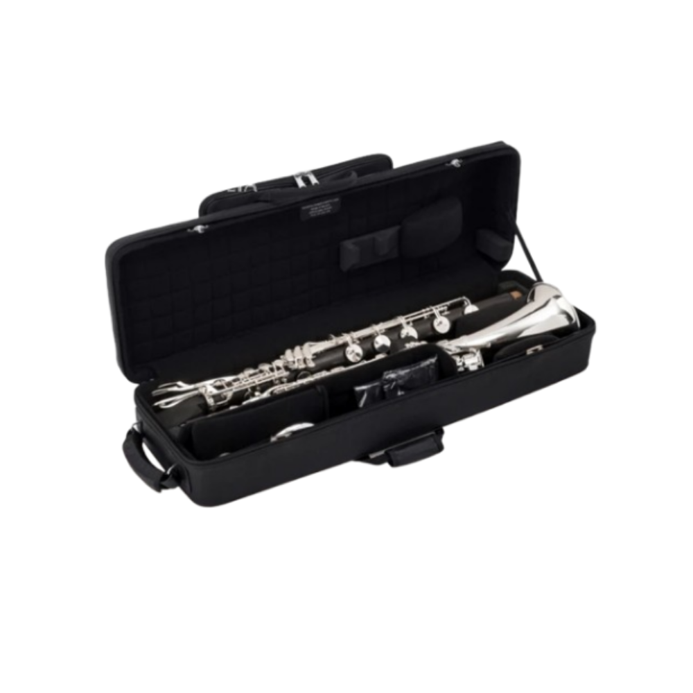 Clarinete Bajo Backun Q Granadillo Hasta el Do grave Llaves plateadas
