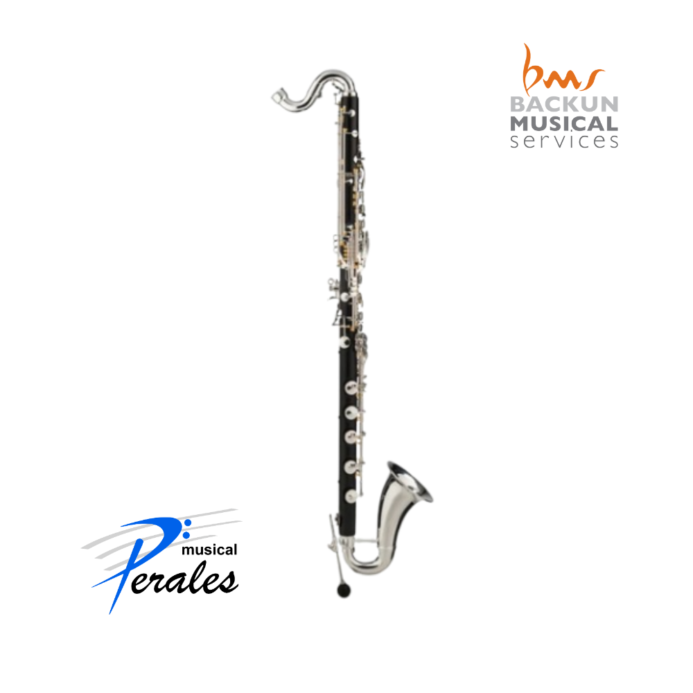 Clarinete Bajo Backun Q Granadillo Hasta el Do grave Llaves plateadas
