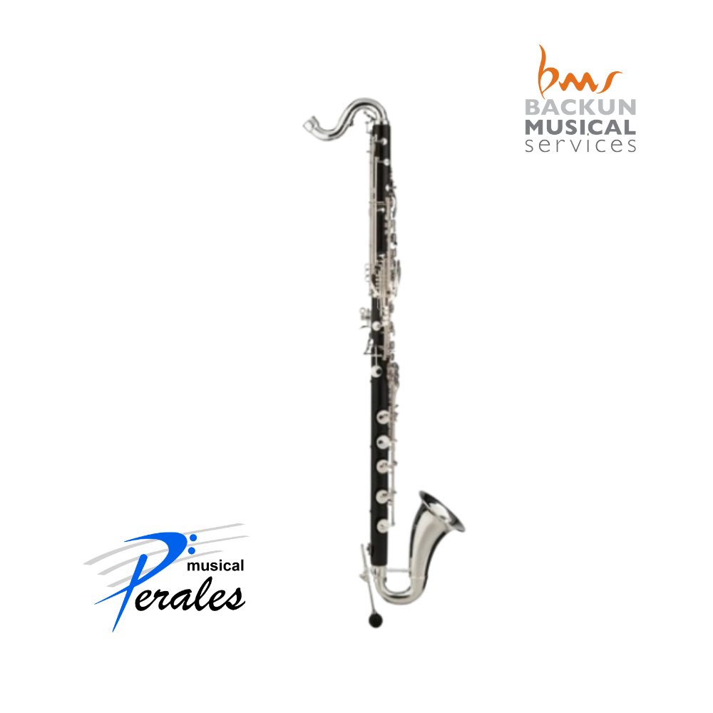 Clarinete Bajo Backun Q Granadillo Hasta el Do grave Llaves plateadas